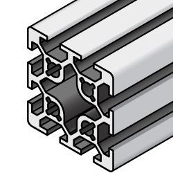 8 Series 80x80 Aluminum Extrusion