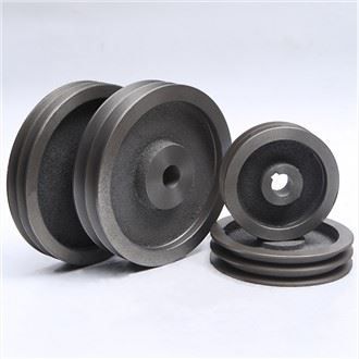Cast iron pulley