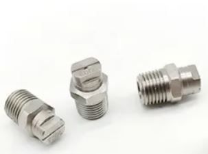 Stainless steel high pressure flat fan nozzle