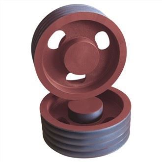 V-belt pulleys for large machinery