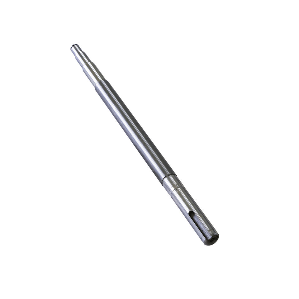 Straight shaft with thread at both ends