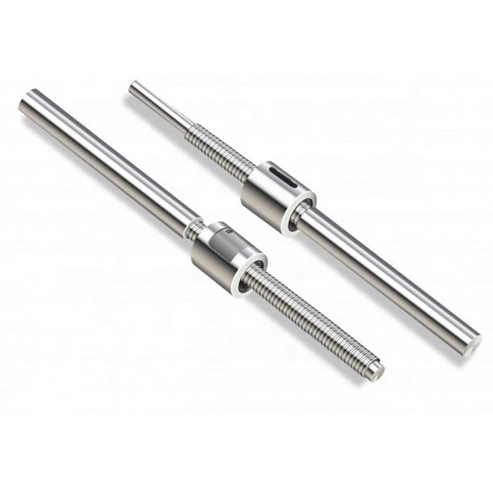 One End Threaded Precision Linear Shaft With Undercut