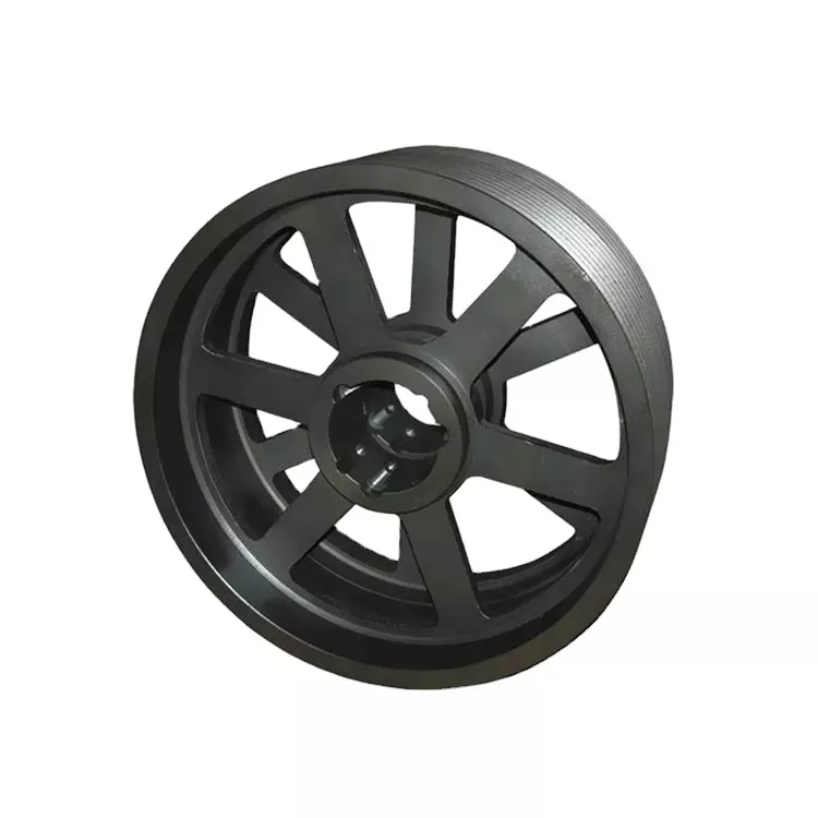 Steel double groove pulley