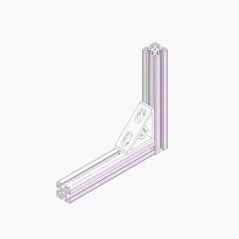 Economy Gussets - Precision Casting, Through Hole